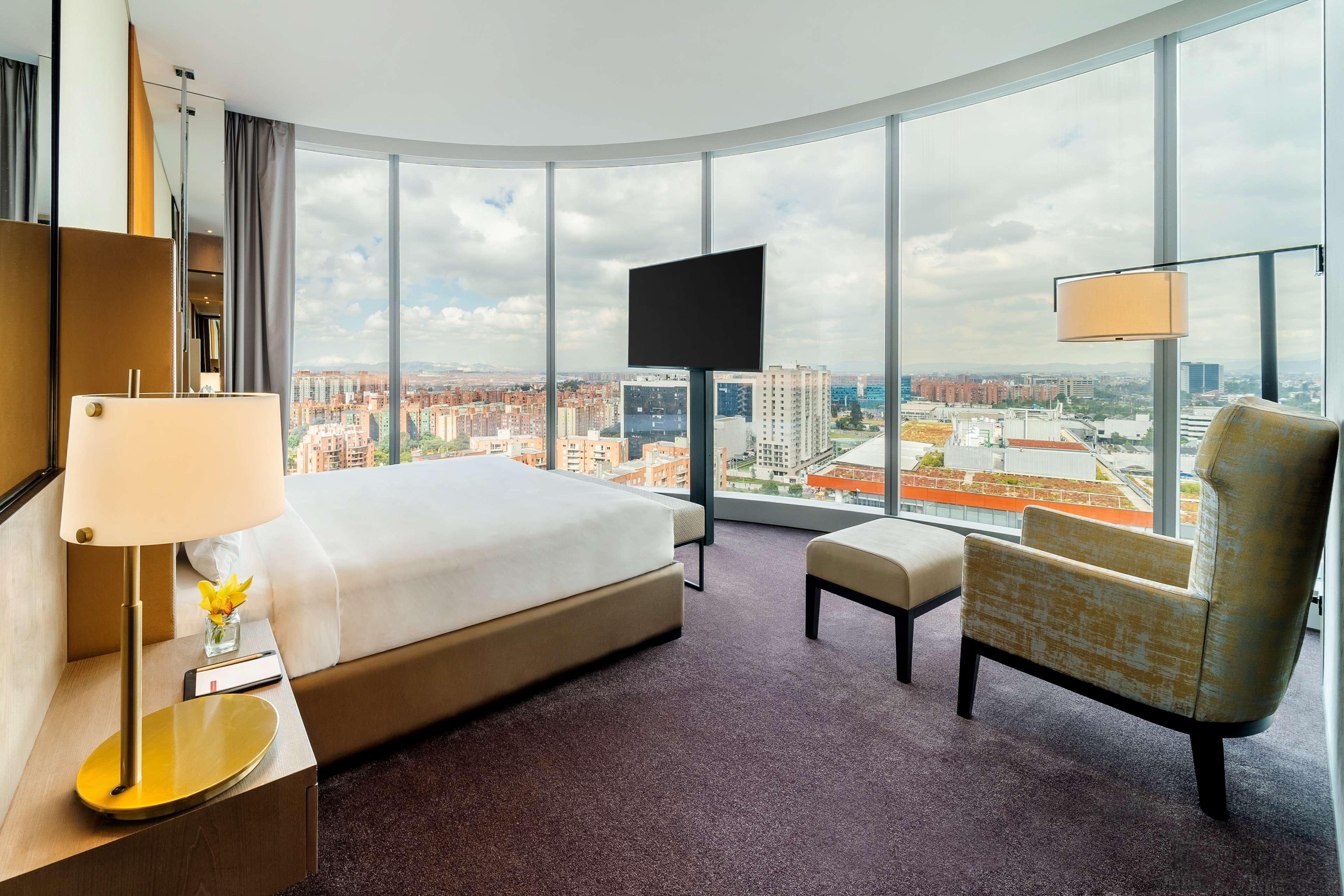 Grand Hyatt Bogota Hotel Exterior photo A bedroom at the hotel