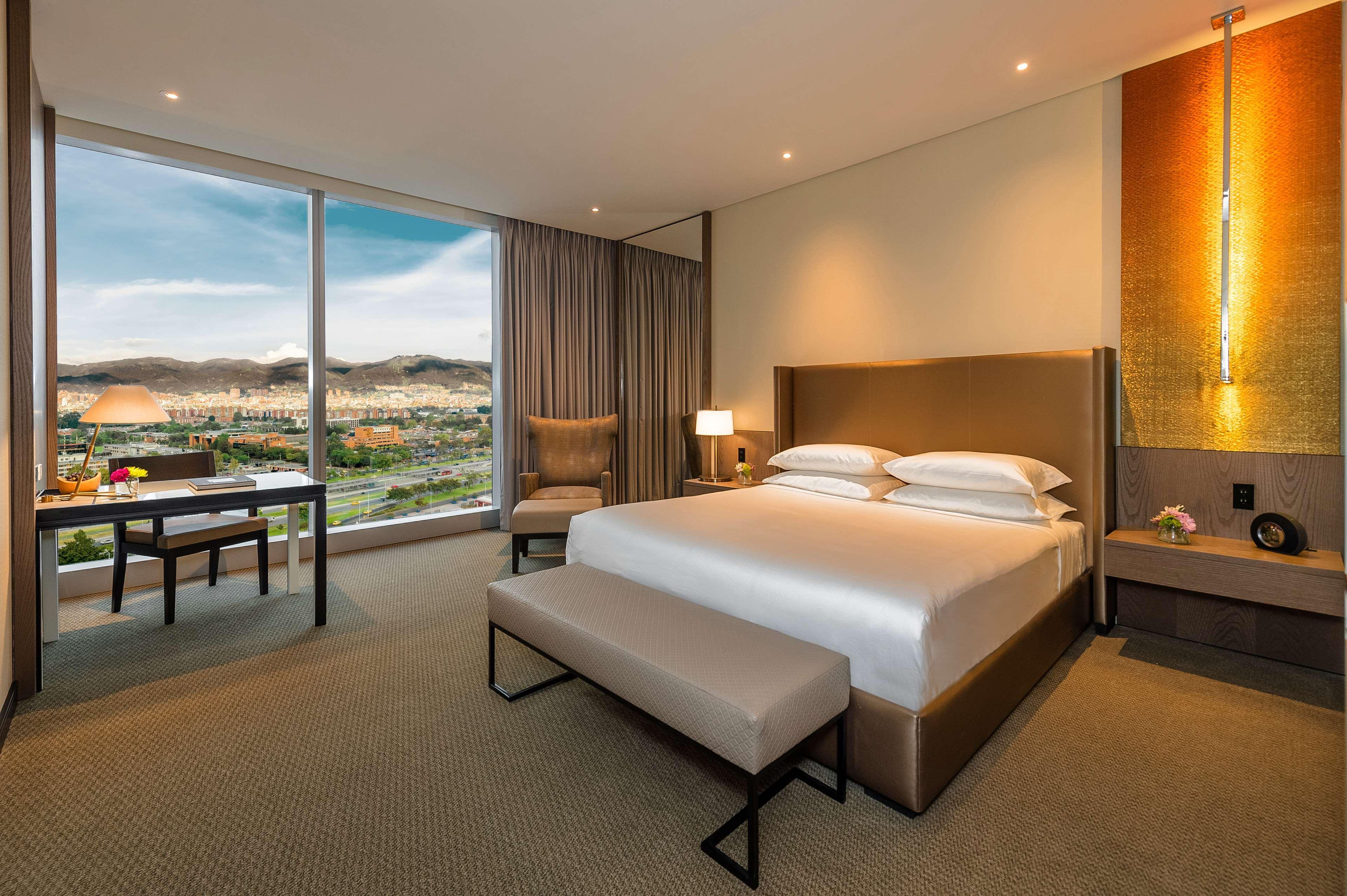 Grand Hyatt Bogota Hotel Exterior photo A bedroom at the hotel