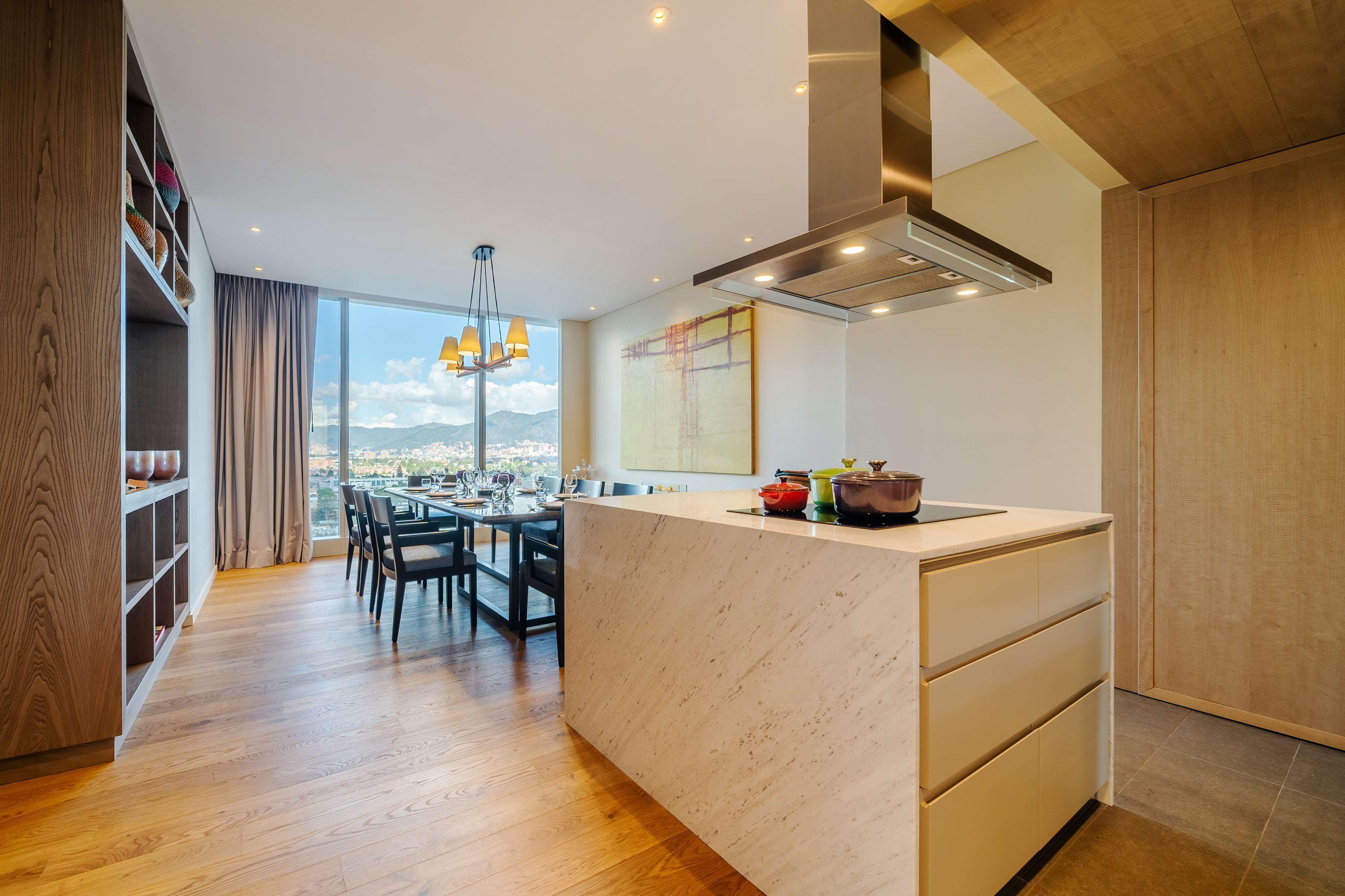 Grand Hyatt Bogota Hotel Exterior photo A kitchen in a private apartment