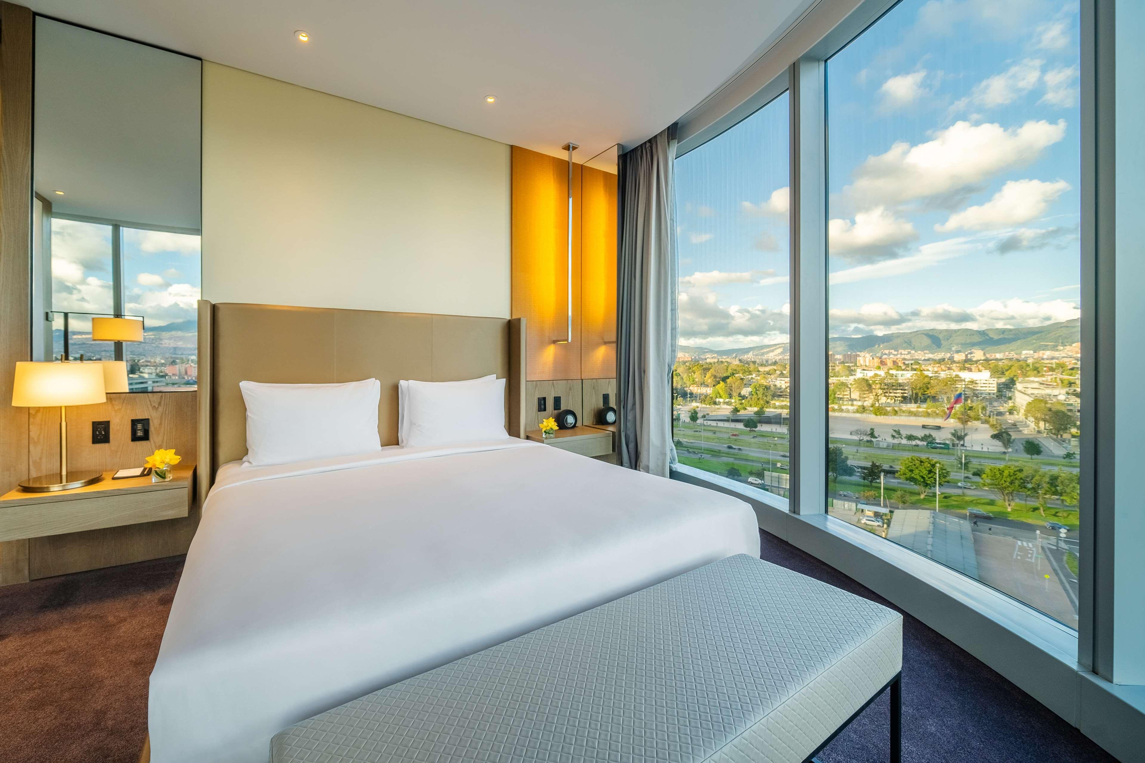 Grand Hyatt Bogota Hotel Exterior photo A bedroom at the hotel