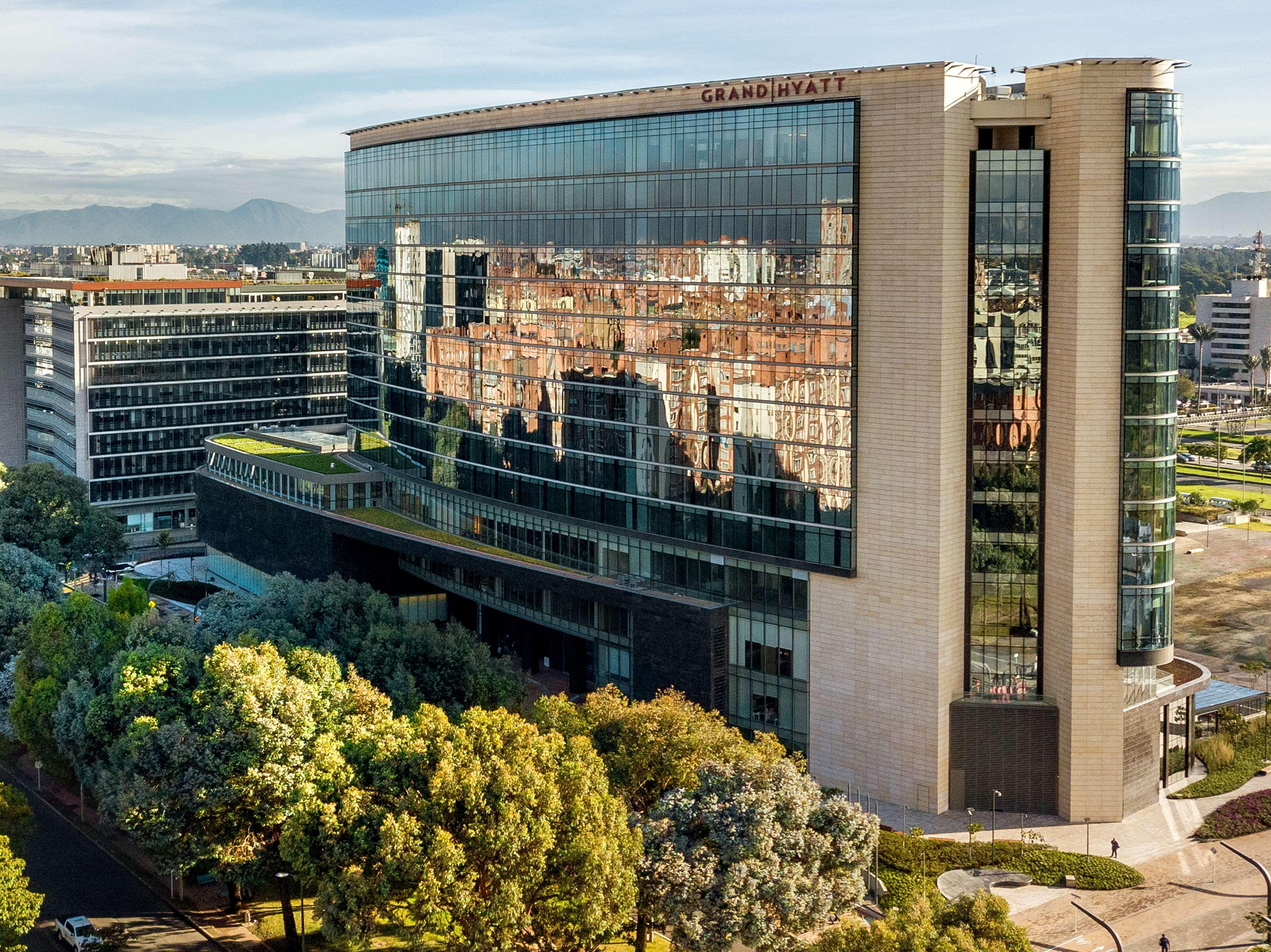 Grand Hyatt Bogota Hotel Exterior photo The headquarters of the company in Madrid